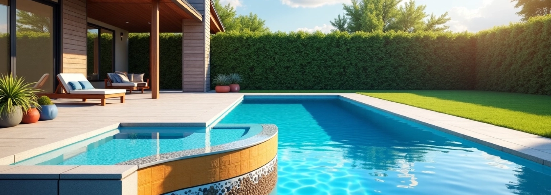 piscines en coque polyester